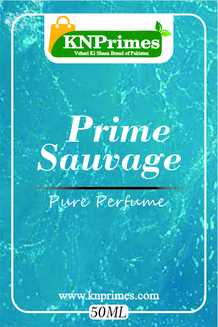 Prime Sauvage perfume label