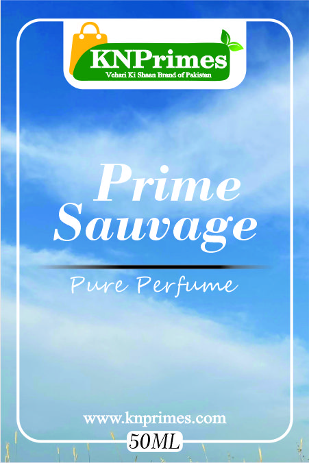 Prime Sauvage perfume label