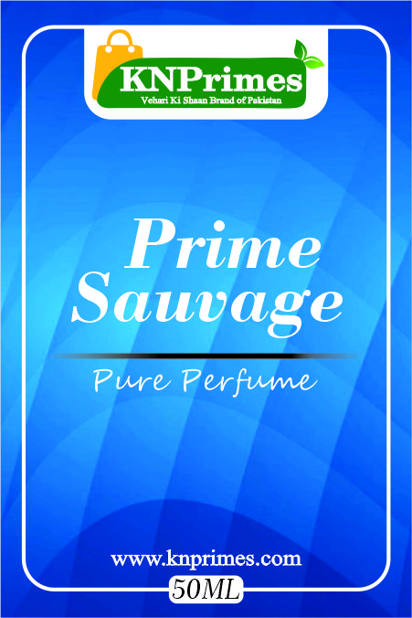 Prime Sauvage perfume label